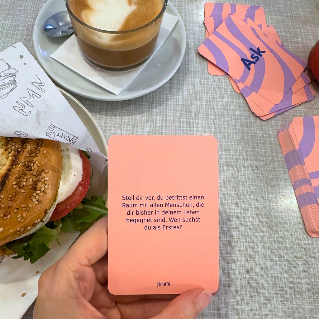 Ask & Task Begegnung mit Herz - finimi