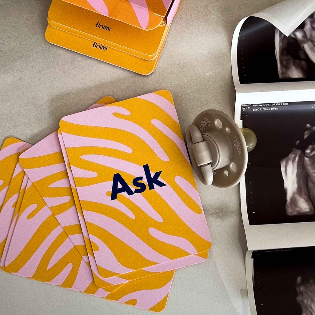 Ask & Task: Kartenset zur Geburt - finimi
