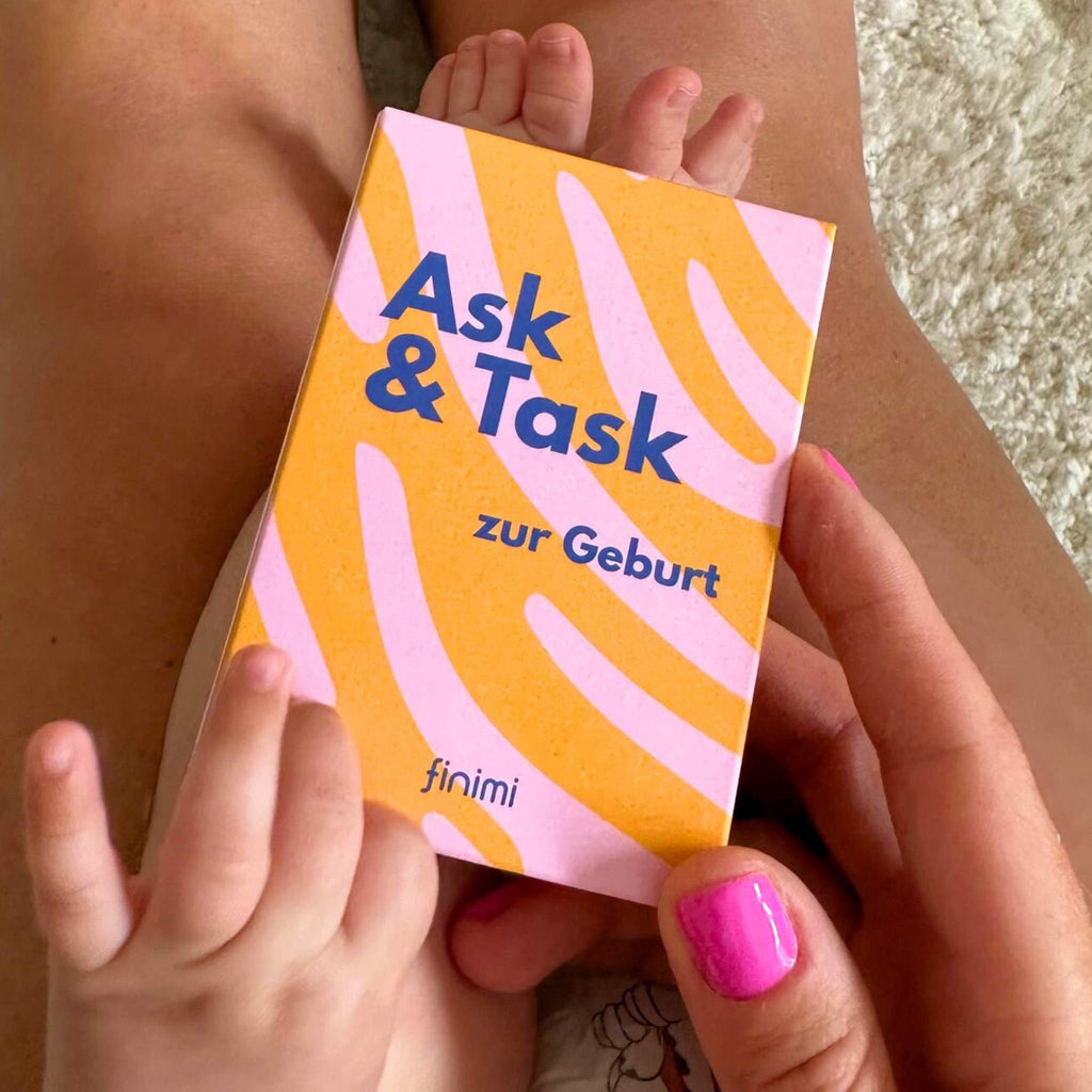 Ask & Task: Kartenset zur Geburt - finimi