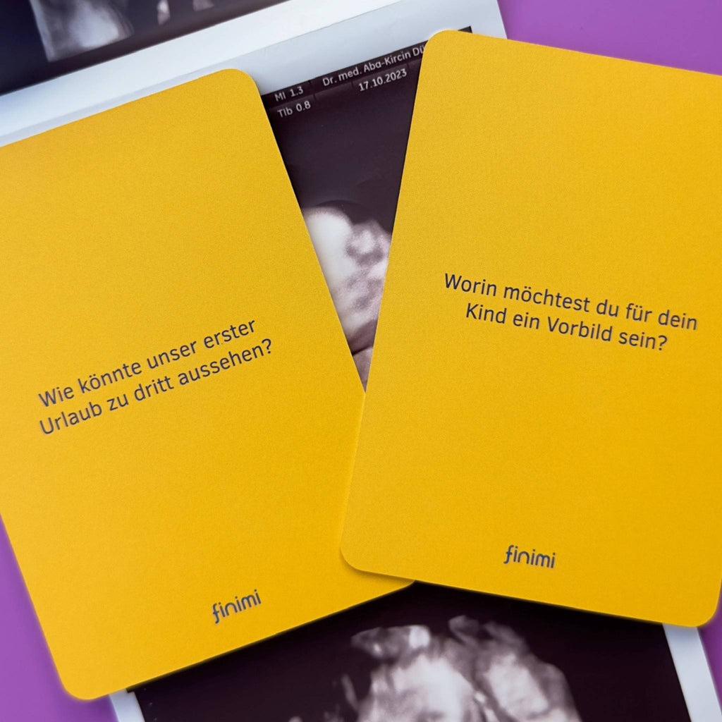 Ask & Task Kartenset zur Geburt - finimi